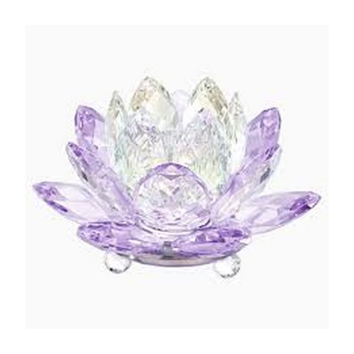 swarovski ninfea candeliere viola 5066011