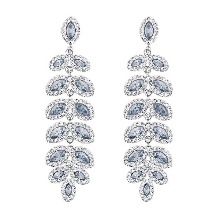 swarovski orecchini baron azzurro placcatura rodio 5074350