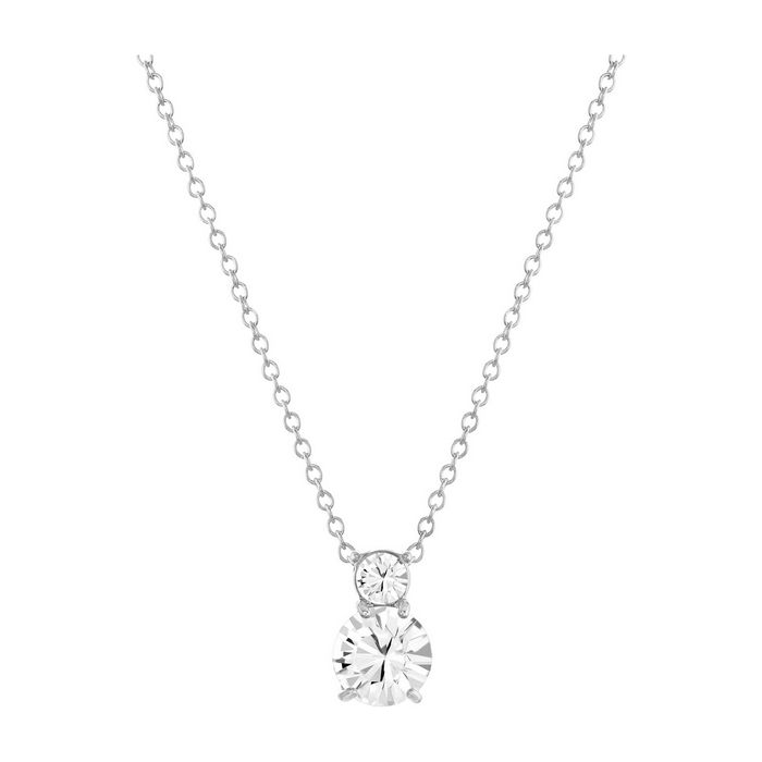Swarovski Solitaire Double Pendente
