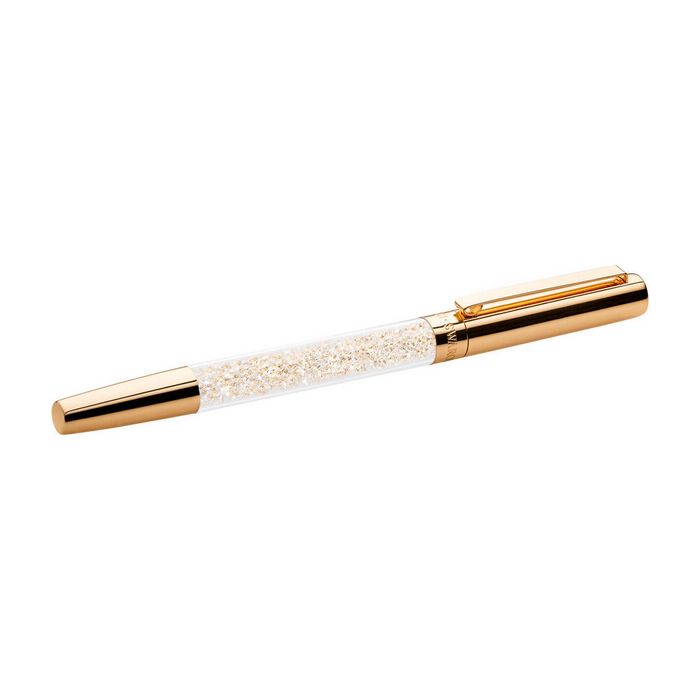 swarovski crystalline stardust penna roller placcato oro rosa 5136548