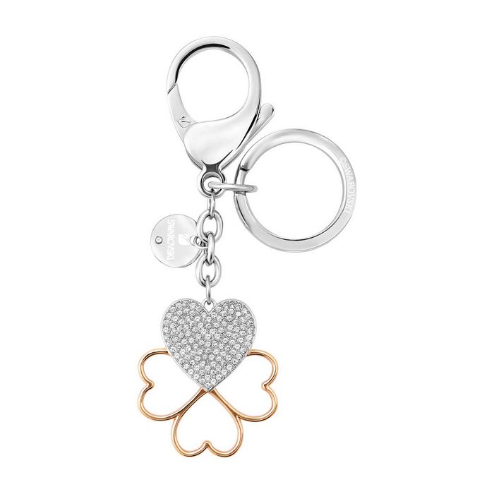 Accessorio per borse Cupid, bianco, placcatura mista