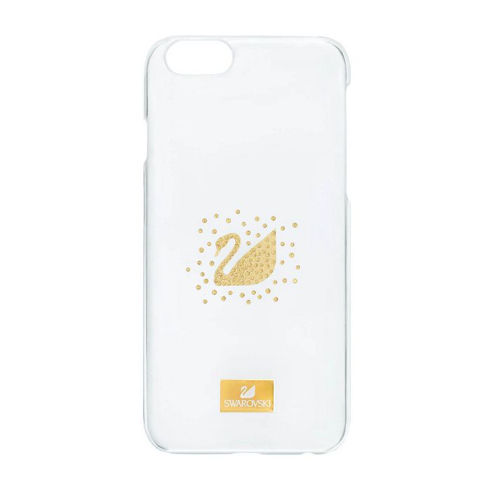 swarovski swan golden custodia rigida per smartphone, iphone® 7 5260533