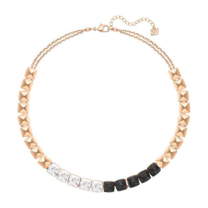 Collana Glance, multicolore, placcato oro rosa