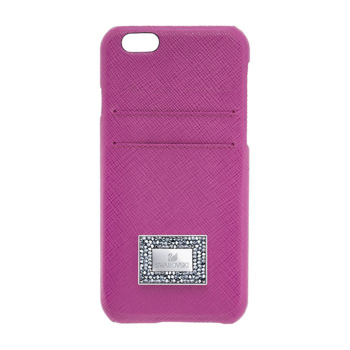 swarovski custodia smartphone con bordi protettivi versatile iphone® 7 plus rosa 5278391