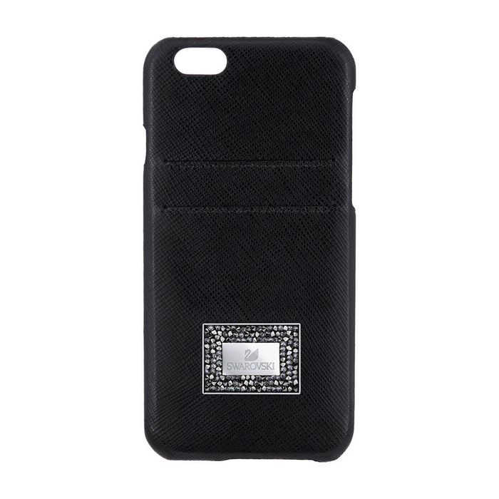 swarovski custodia smartphone con bordi protettivi versatile, iphone® 6 plus / 6s plus, nero 5285094