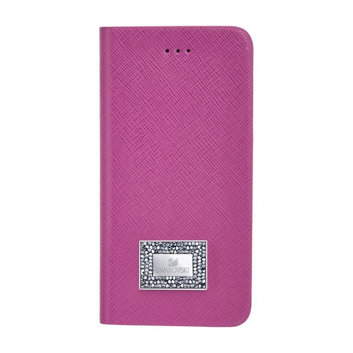 Custodia a portafoglio per smartphone con bordi protettivi, Samsung Galaxy S® 7, Rosa