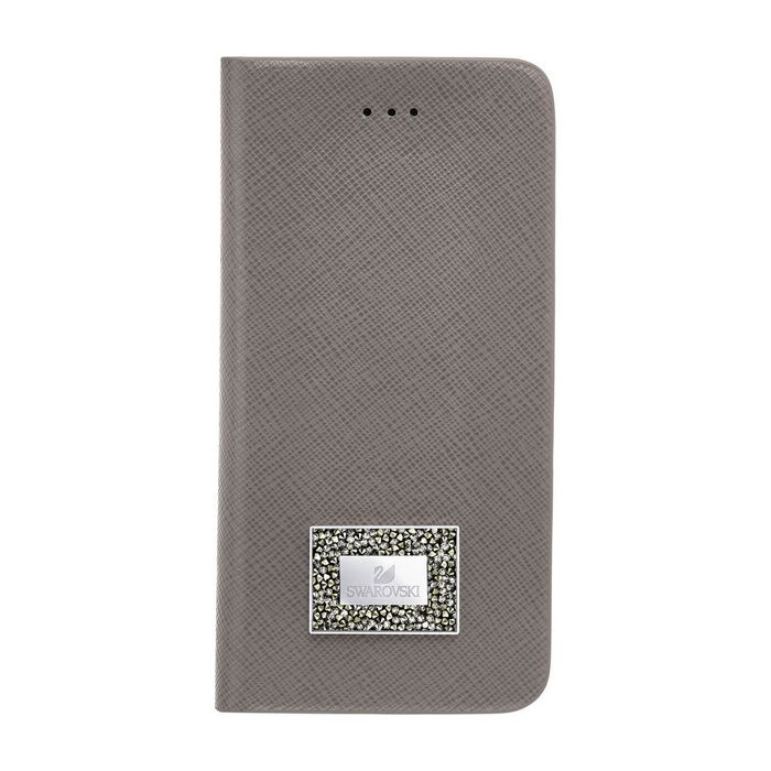 Custodia a portafoglio per smartphone con bordi protettivi, Samsung Galaxy S® 7, Grigio