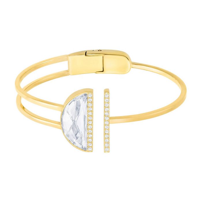 Bracciale rigido Glow, Bianco