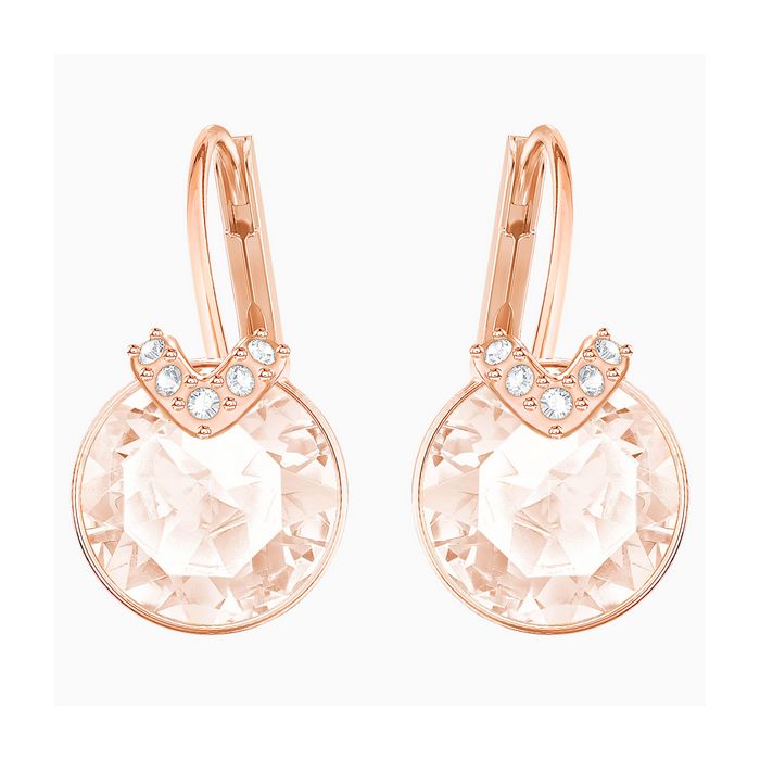 swarovski orecchini bella v rosa placcato oro rosa 5299318