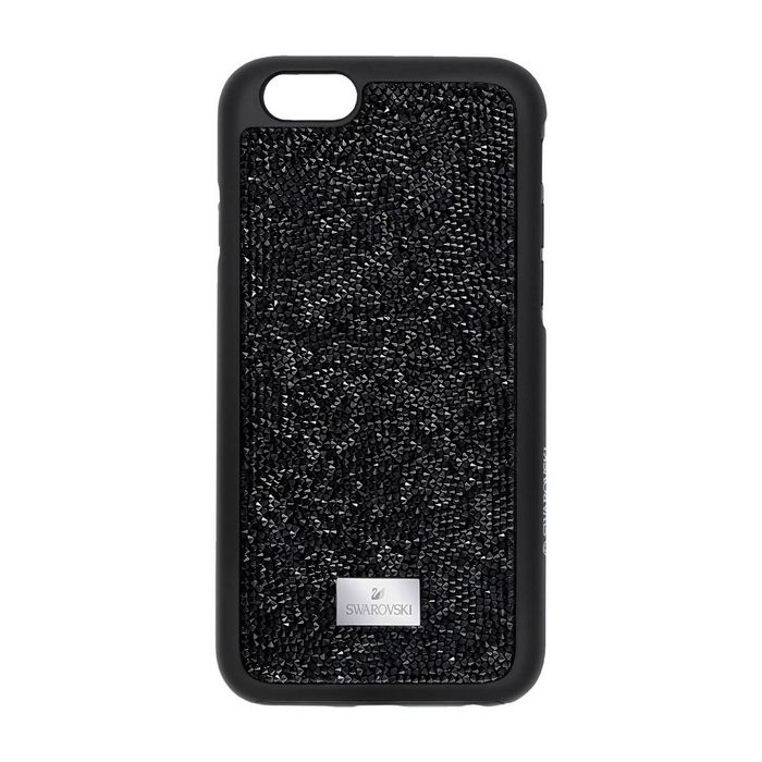 Custodia smartphone con bordi protettivi Glam Rock, iPhone® 7, Nero