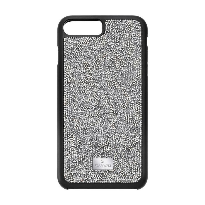 swarovski custodia smartphone con bordi protettivi glam rock iphone® 8 plus grigio 5300261