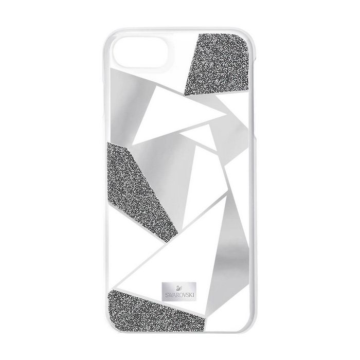 swarovski custodia smartphone con bordi protettivi heroism iphone® 8 grigio 5352898