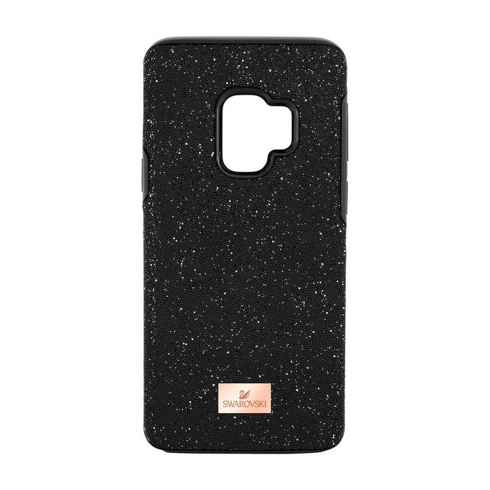 swarovski custodia smartphone con bordi protettivi high, samsung galaxy s® 9, nero 5372966