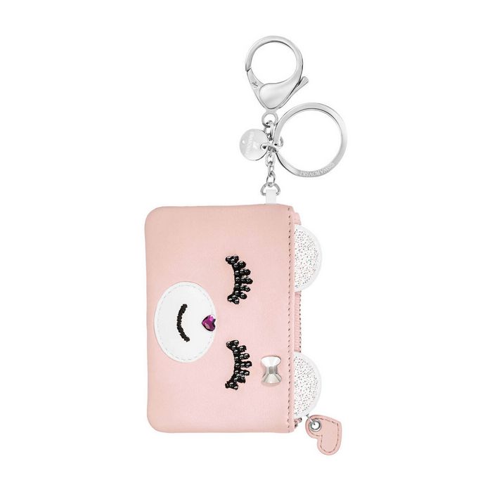 Accessorio per borse Kris Card, rosa, acciaio inossidabile