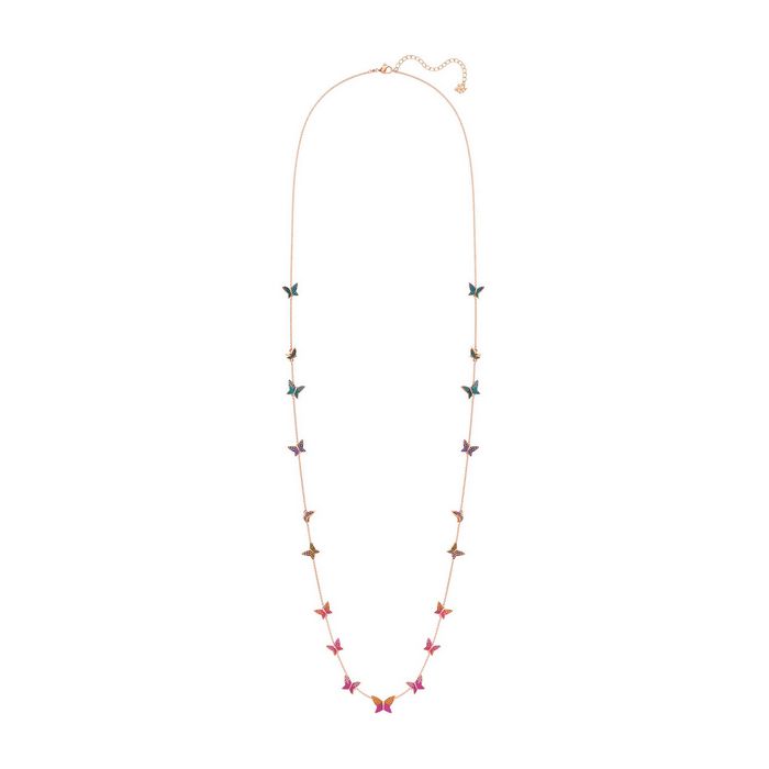 Collana Lilia, multicolore, placcato oro rosa