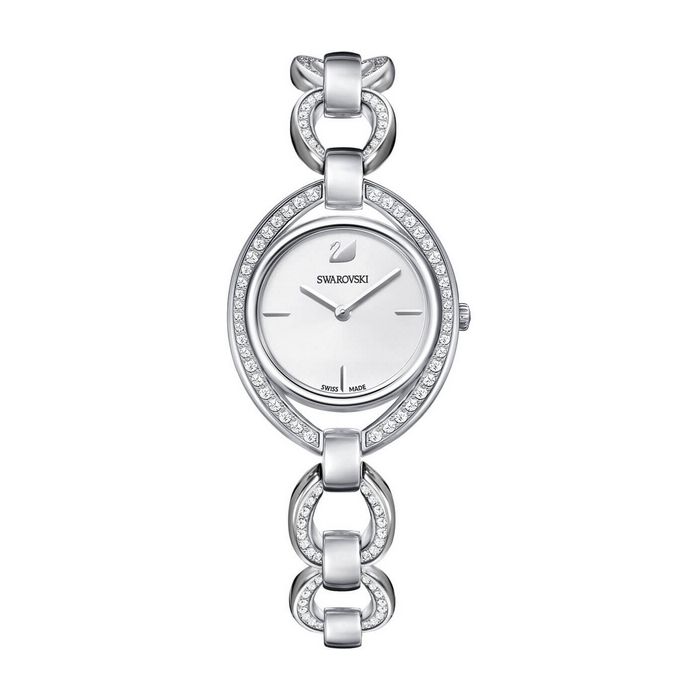 swarovski orologio stella bracciale di metallo bianco tono argentato 5376815