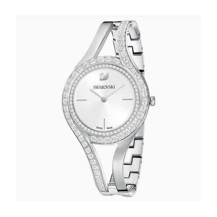 swarovski orologio eternal bracciale di metallo bianco tono argentato 5377545