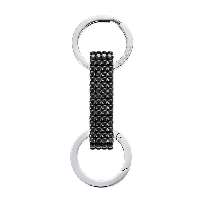 swarovski portachiavi alice, nero, acciaio inossidabile 5400963