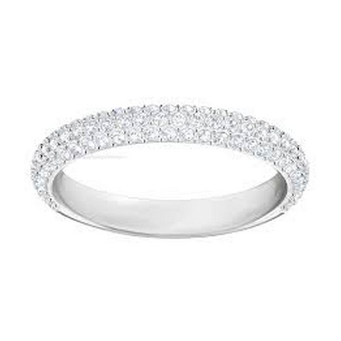 swarovski anello stone mini bianco placcatura rodio 5402438