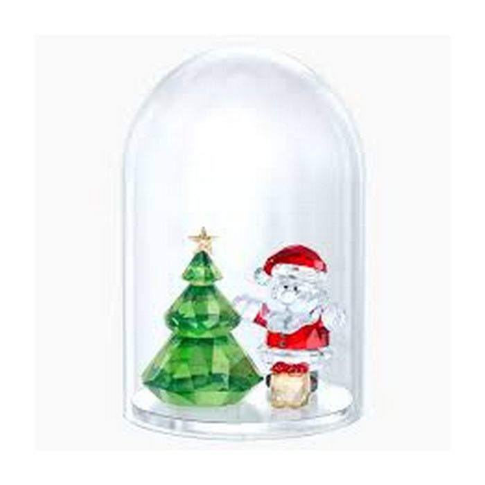 swarovski campana di vetro – albero di natale e babbo natale 5403170