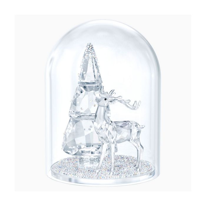 swarovski campana di vetro – abete e cervo 5403173