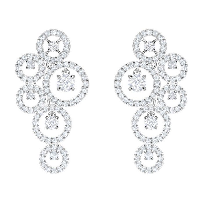 swarovski orecchini creativity bianco placcatura rodio 5414713