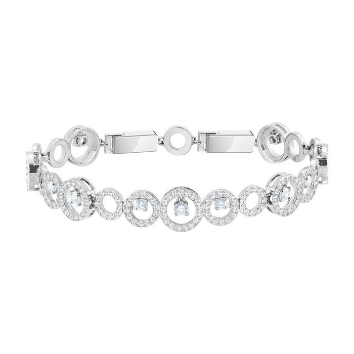 swarovski braccialetto creativity bianco placcatura rodio 5416358