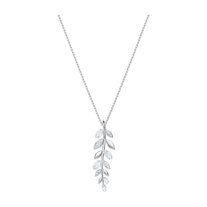 swarovski pendente mayfly bianco placcatura rodio 5423184