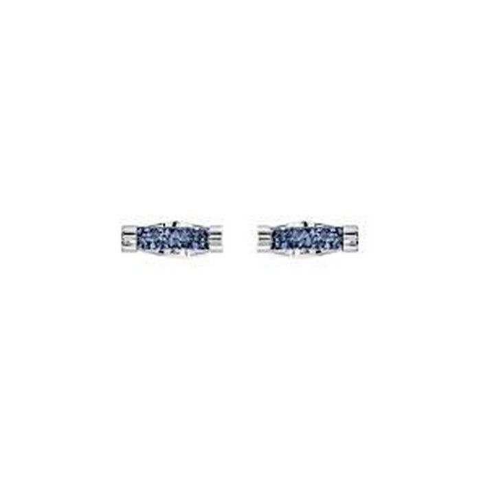 swarovski gemelli crystaldust azzurro acciaio inossidabile 5427116