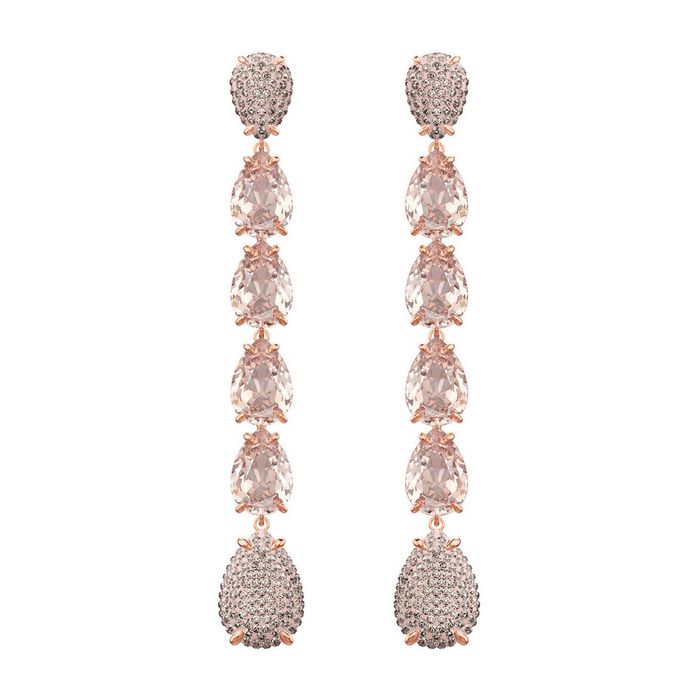 swarovski orecchini mix rosa placcato oro rosa 5427953