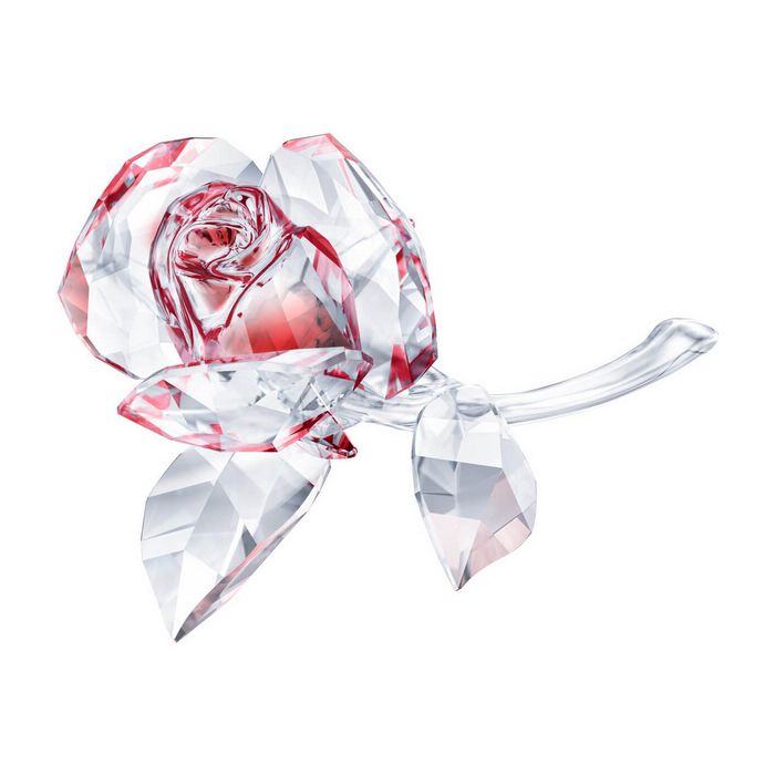 swarovski bocciolo di rosa rosso 5428561