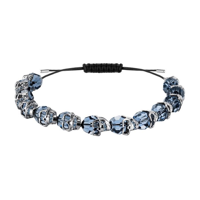 swarovski braccialetto taddeo azzurro placcatura rutenio 5429880