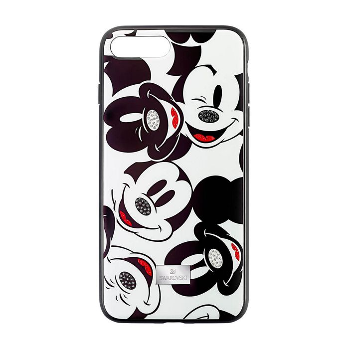 Custodia smartphone con bordi protettivi integrati Mickey Face, iPhone® 8 Plus, nero