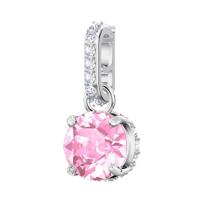 Swarovski Remix Collection Charm, ottobre, rosa, placcatura rodio