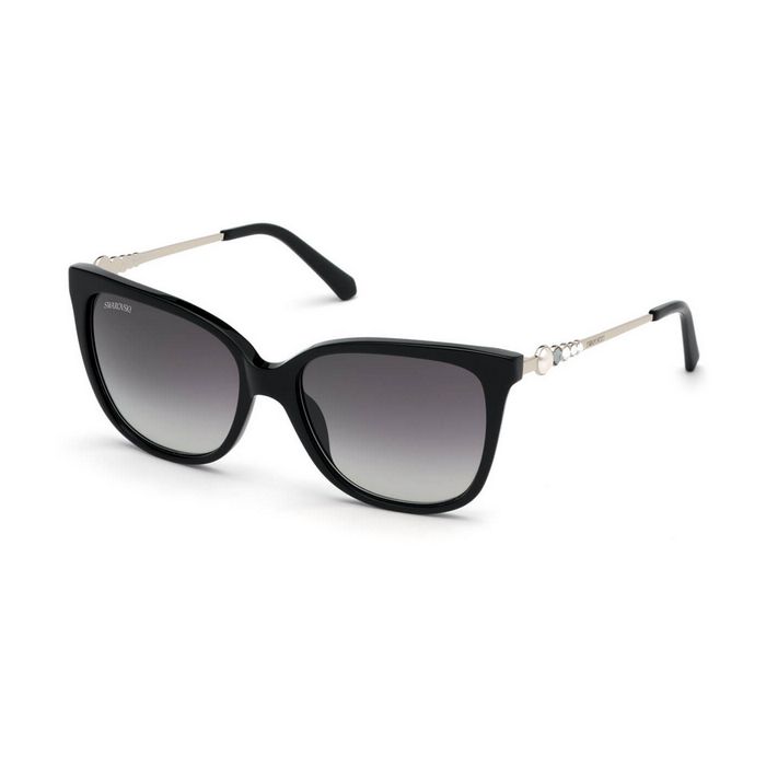 Occhiali da sole Swarovski, SK0189-01B, nero