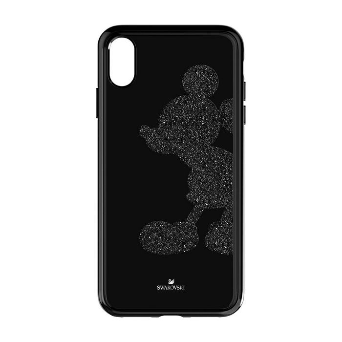 Swarovski Custodia smartphone con bordi protettivi integrati Mickey Body, iPhone® XS Max, nero