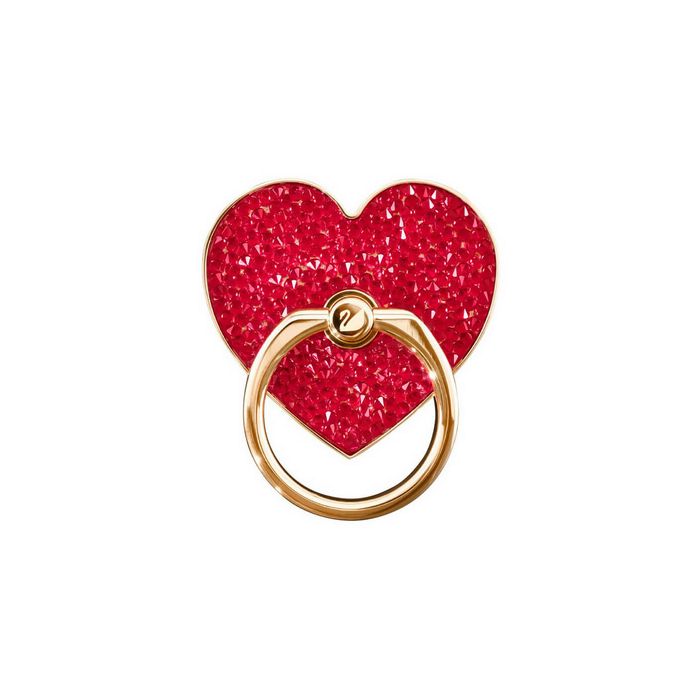 swarovski anello adesivo glam rock rosso placcatura mista 5457473