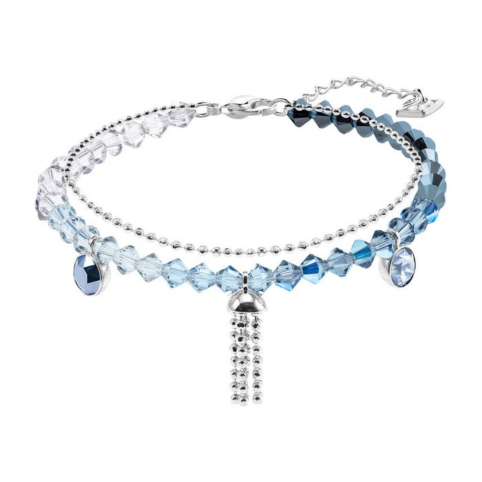 swarovski braccialetto ocean view multicolore placcatura rodio 5459962