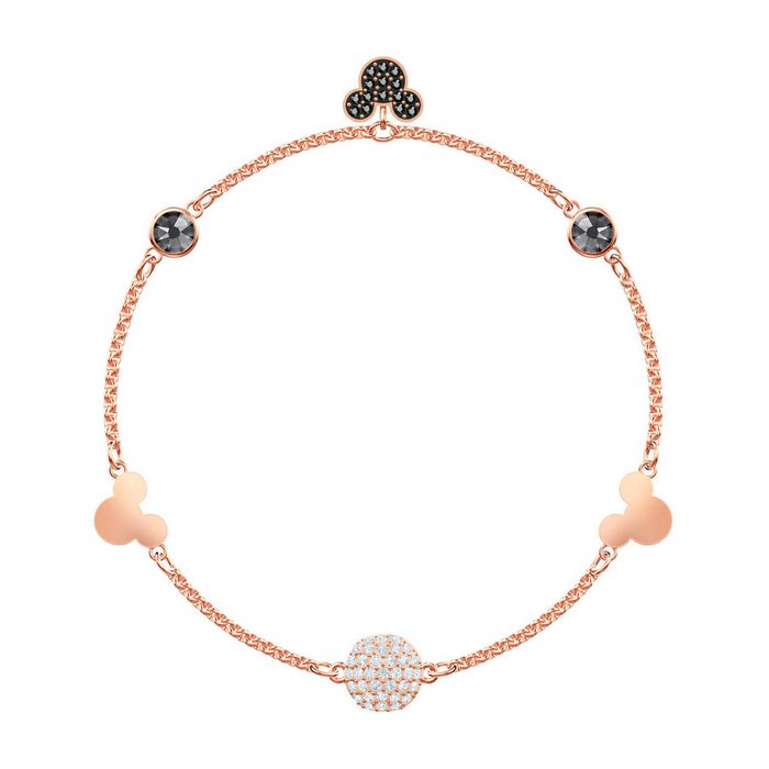 Swarovski Remix Collection Topolino Strand, multicolore, placcato oro rosa