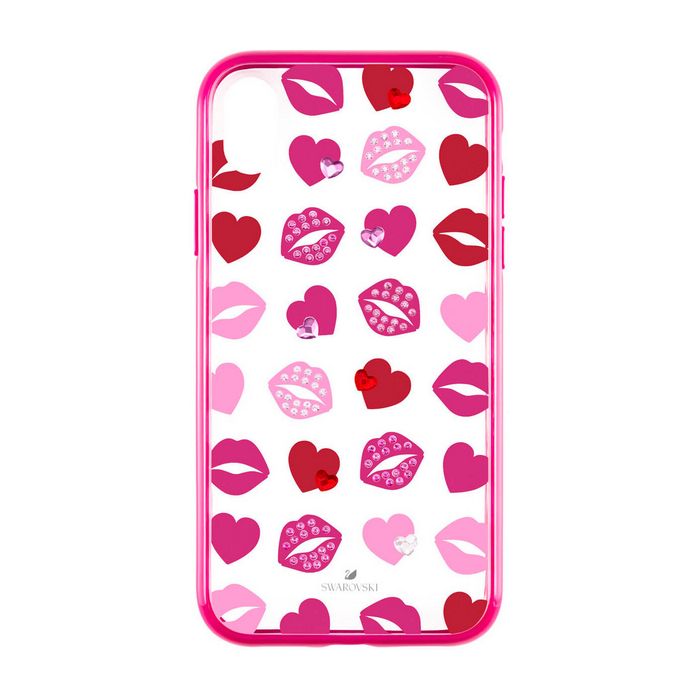 Custodia per smartphone con bordi protettivi integrati Lovely, iPhone® XS Max, rosa