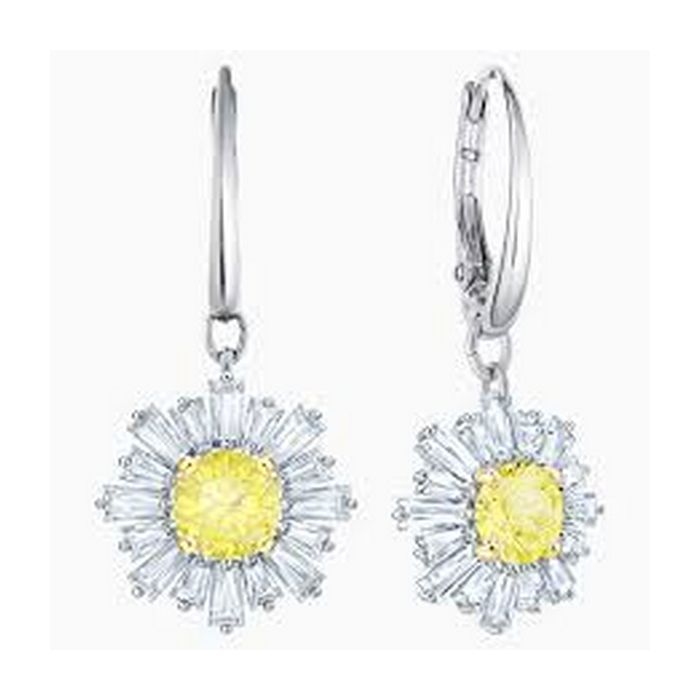 swarovski orecchini sunshine bianco placcatura rodio 5479914