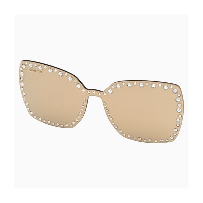 Maschera a clip per occhiali da sole Swarovski, SK5330-CL 32G, marrone