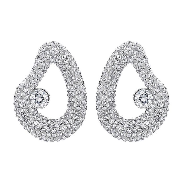 swarovski orecchini tigris grigio placcatura palladio 5483906