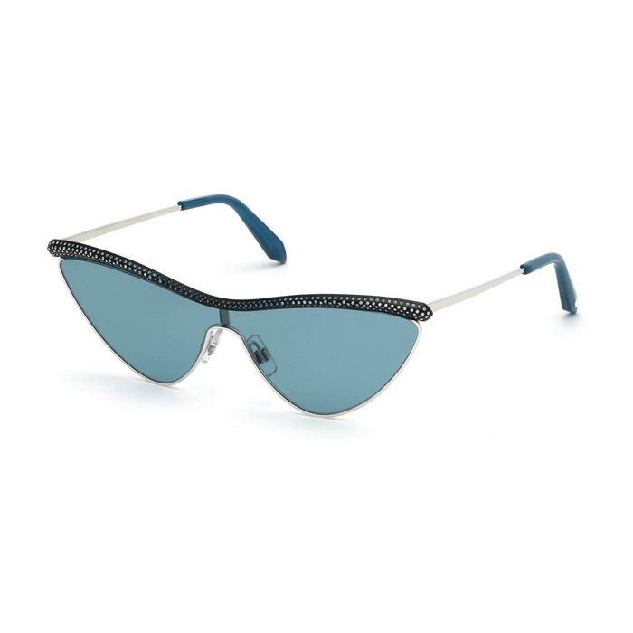 occhiali da sole atelier swarovski, sk239-p 16w, azzurro 5484398
