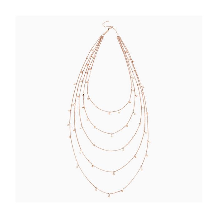 Collana Multi Penélope Cruz Moonsun Edizione Limitata, bianco, placcato oro rosa