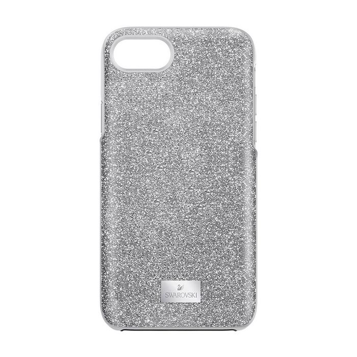 Custodia per smartphone con bordi protettivi integrati High, iPhone® 8 Plus, grigio