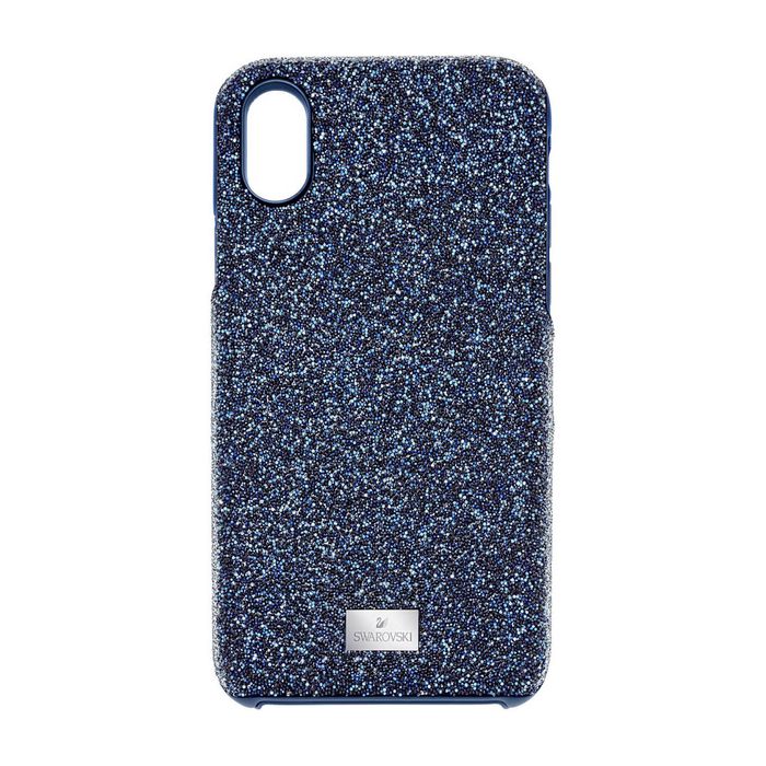 swarovski custodia per smartphone con bordi protettivi integrati high iphone® x/xs azzurro 5503551